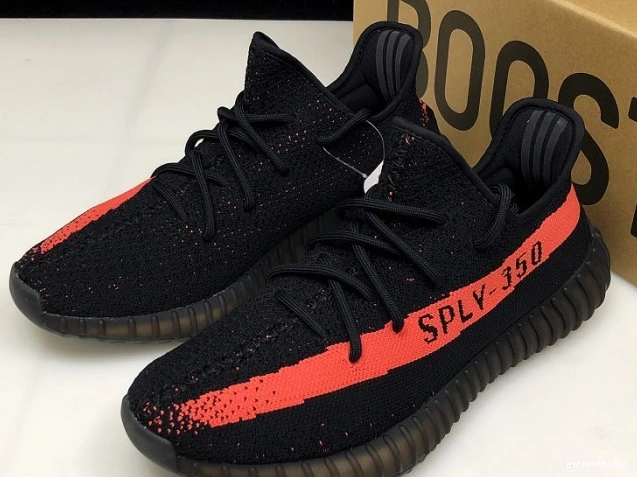 Boost 350 Black Red BY9612 Yeezy Adidas V2 Core 0714
